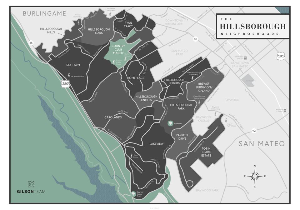 Hillsborough Map